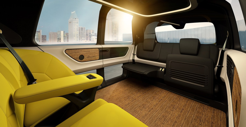 Illustration for article titled The Volkswagen Sedric Is An Autonomous Space Caterpillar That's Really Chill Inside